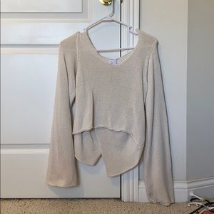 Cream sweater